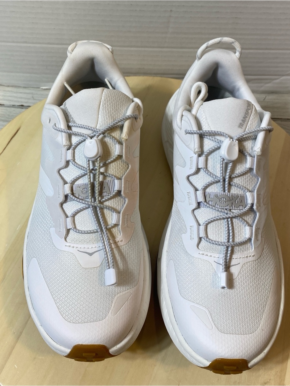 Hoka One One Transport White Gum Women’s Size 9B Trail Walking Shoes New - Picture 3 of 12